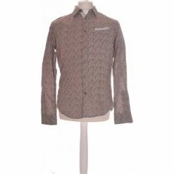 Devred Chemise Manches Longues 38 - T2 - M for Chemises Couleur Marron