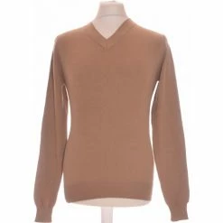 Devred Pull Homme 36 - T1 - S for Pulls & Gilets Couleur Marron