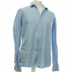 Devred Chemise Manches Longues 40 - T3 - L for Chemises Couleur Bleu