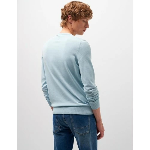 Devred Pull col rond for Pulls & Gilets Couleur Bleu Malibu – Image 3