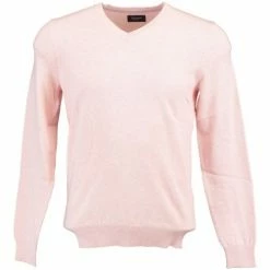 Devred Pull col V en Coton Bio for Pulls & Gilets Couleur Melrose