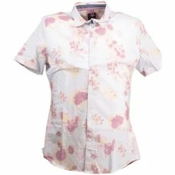 Devred Chemise à manches courtes slim fleurie for Chemises Couleur Ficelle
