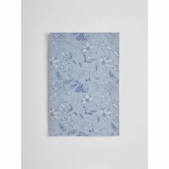 Devred Echarpe 100% polyester fleuri for Accessoires textile Couleur Bleu Doux