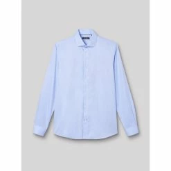 Devred Chemise slim repassage superflu for Chemises Couleur Bleu Ciel
