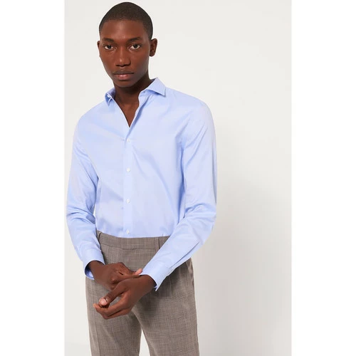 Devred Chemise slim repassage superflu for Chemises Couleur Bleu Ciel – Image 2