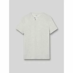 Devred Tee shirt col v uni for T-shirts & Polos Couleur Gris Chine Clair