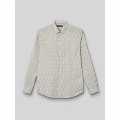 Devred Chemise slim en popeline imprimée for Chemises Couleur Blanc