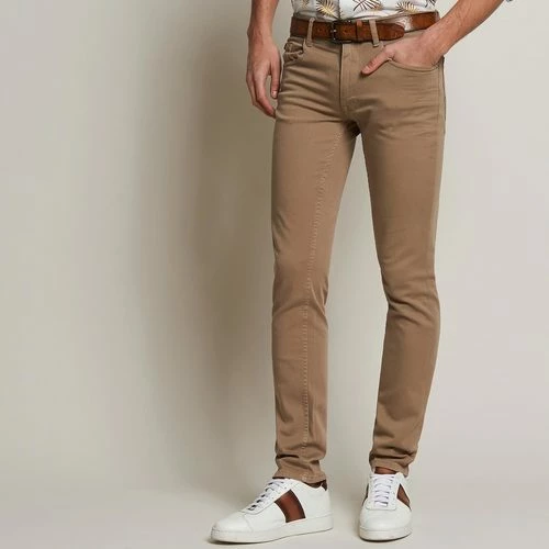 Devred Jean couleur slim en coton élasthane for Jeans Couleur Beige – Image 2