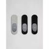 Devred Lot de 3 protège-pieds  uni for Chaussettes et collants Couleur Noir