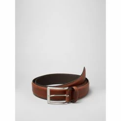 Devred Ceinture en croute de cuir for Accessoires textile Couleur Cognac