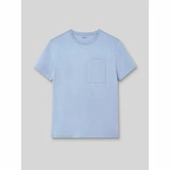 Devred Tee shirt en coton majoritaire uni for T-shirts & Polos Couleur Bleu Gris