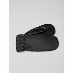 Devred Moufles en cuir et polyester recylcé for Accessoires textile Couleur Noir