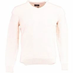 Devred Pull col V en Coton Bio for Pulls & Gilets Couleur Ecru