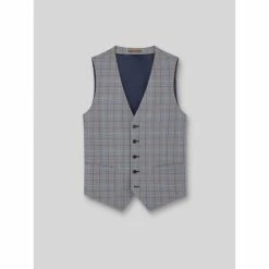 Devred Gilet coordonnable bi-stretch for Costumes et cravates Couleur Bleu Doux