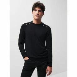 Devred Pull col montant en mélange viscose for Pulls & Gilets Couleur Noir