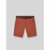 Devred Bermuda casual homme uni for Shorts & Bermudas Couleur Terracotta