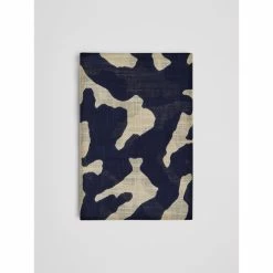 Devred Echarpe en coton-viscose fantaisie for Accessoires textile Couleur Bleu Medieval