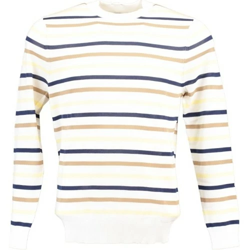 Devred Pull col rond en Coton Bio for Pulls & Gilets Couleur Blanc Neige