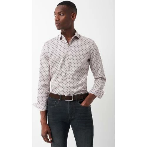 Devred Chemise extraslim géométrique for Chemises Couleur Prune – Image 2