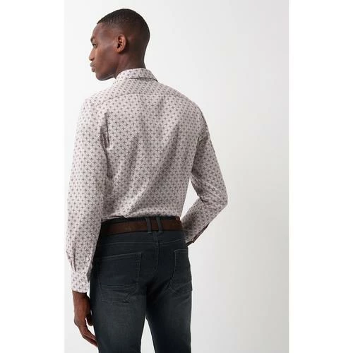 Devred Chemise extraslim géométrique for Chemises Couleur Prune – Image 3