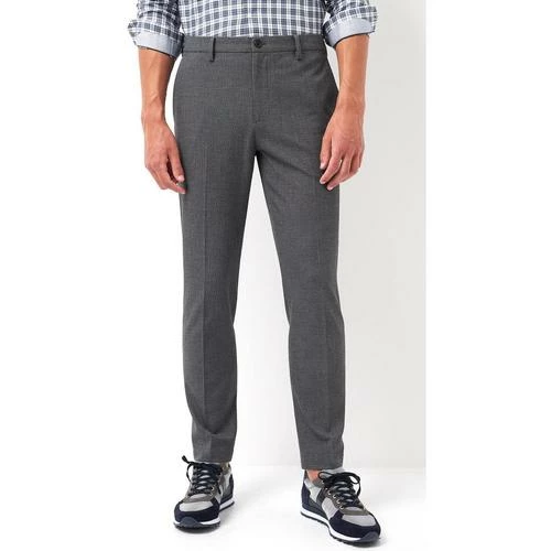 Devred Pantalon coordonnable slim à carreaux for Pantalons Couleur Gris Chine Moyen – Image 2