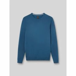 Devred Pull col rond uni for Pulls & Gilets Couleur Vert Bleu