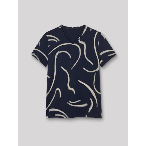 Devred Tee shirt en coton imprimé for T-shirts & Polos Couleur Bleu Medieval