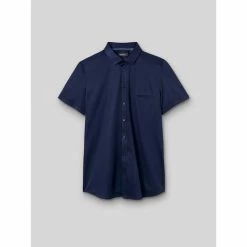 Devred Chemise à manches courtes extraslim unie for Chemises Couleur Dark Saphir