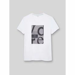 Devred Tee shirt en coton à motif placé devant for T-shirts & Polos Couleur Blanc