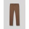Devred Chino slim en coton élasthane uni for Pantalons Couleur Chocolat
