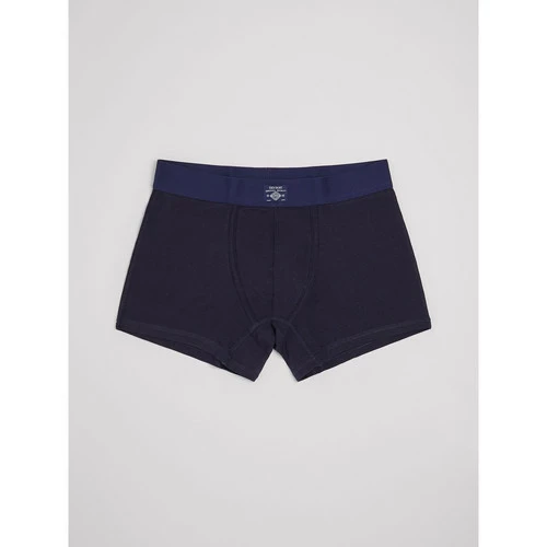 Devred Boxer en coton élasthanne uni for Caleçons Couleur Dark Navy