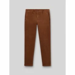 Devred Chino slim en coton mélangé for Pantalons Couleur Marron Caramel