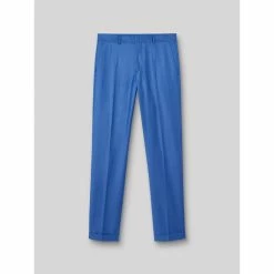 Devred Pantalon coordonnable slim en laine for Costumes et cravates Couleur Bleu Azur