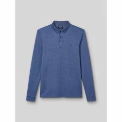 Devred Polo manches longues homme basic for T-shirts & Polos Couleur Bleu Outremer