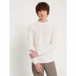 Devred Pull col rond for Pulls & Gilets Couleur Blanc Neige