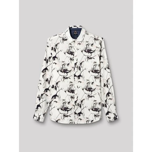 Devred Chemise extraslim fleurie for Chemises Couleur Blanc – Image 3