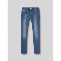 Devred Jean couleur slim délavé for Jeans Couleur Bleu Doux