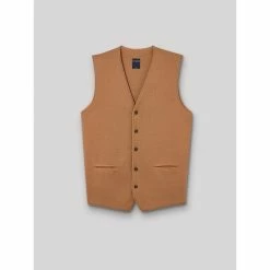 Devred Cardigan boutonné for Pulls & Gilets Couleur Marron Caramel