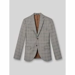 Devred Veste coordonnable prince de galles for Costumes et cravates Couleur Moka