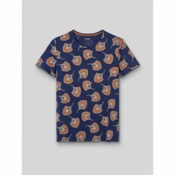 Devred Tee shirt en coton imprimé for T-shirts & Polos Couleur Bleu Medieval