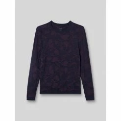 Devred Pull col rond en mélange viscose for Pulls & Gilets Couleur Marine Sombre