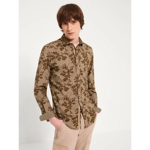 Devred Chemise extraslim végétale for Chemises Couleur Mousse – Image 2