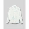 Devred Chemise slim fleurie for Chemises Couleur Blanc