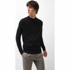 Devred Pull col montant en mélange viscose for Pulls & Gilets Couleur Noir