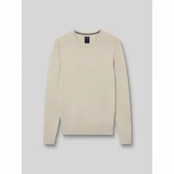 Devred Pull col rond uni for Pulls & Gilets Couleur Beige Sable