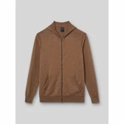 Devred Cardigan à capuche en Coton for Pulls & Gilets Couleur Moka