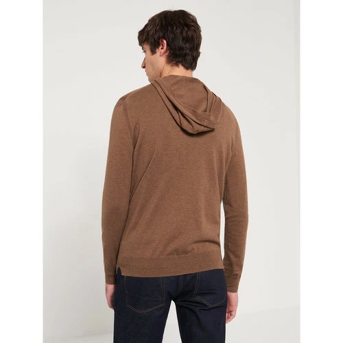 Devred Cardigan à capuche en Coton for Pulls & Gilets Couleur Moka – Image 3