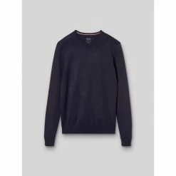 Devred Pull col rond uni for Pulls & Gilets Couleur Deep Blue