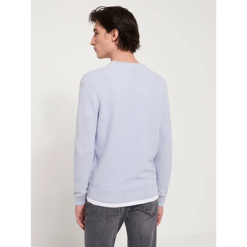 Devred Pull col V for Pulls & Gilets Couleur Bleu Doux – Image 3