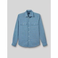 Devred Chemise regular à carreaux for Chemises Couleur Bleu Ocean